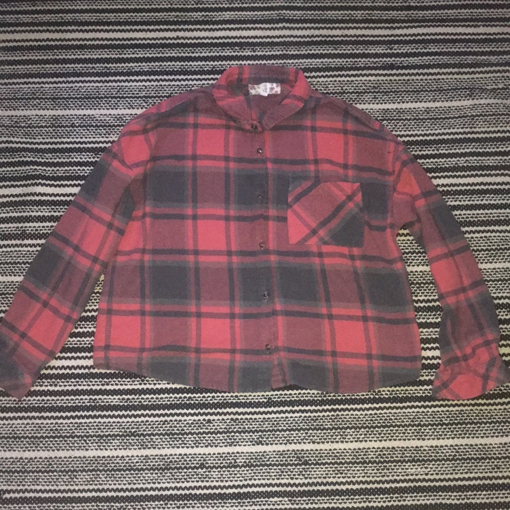 Red and black flannel